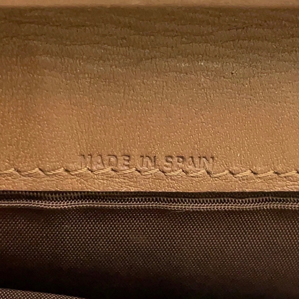 Authentic Christian Dior CD Vintage Tan Brown Monogram Long Wallet - Picture 12 of 13